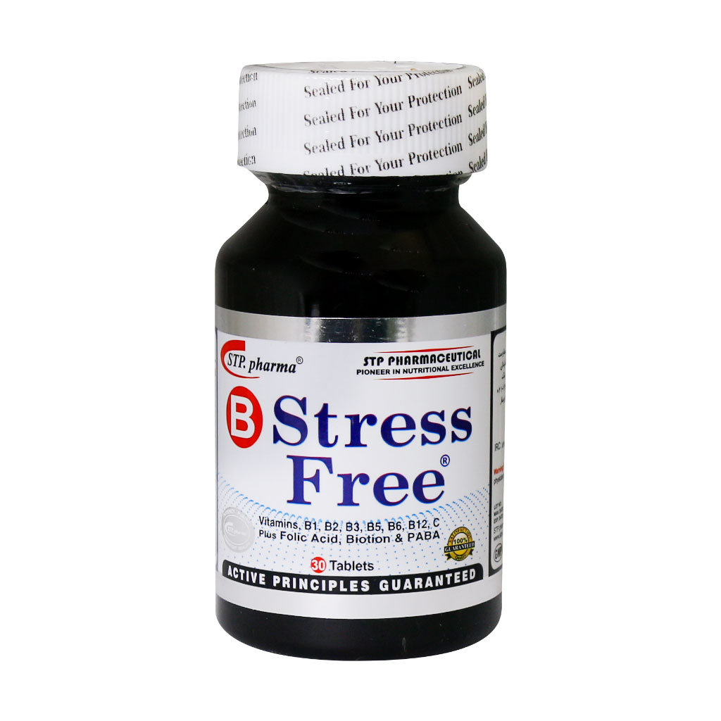 قرص بی استرس فری اس تی پی فارما 30 عدد