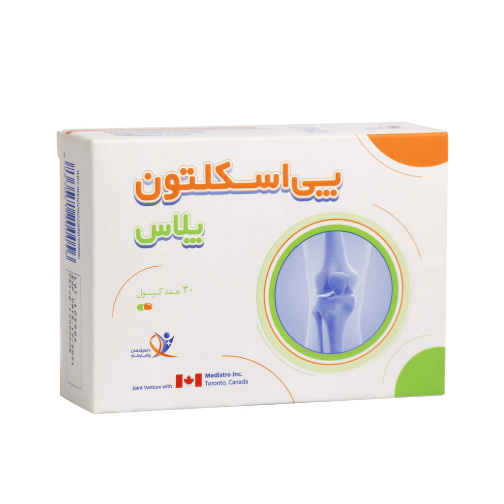 کپسول پی اسکلتون پلاس دارو پژوهان پاسارگاد 30 عددی