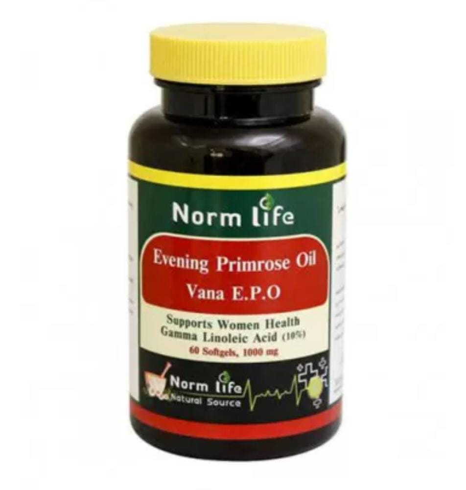 کپسول ایوینینگ پرایم رز روغن گل مغربی نورم لایف 60 عدد