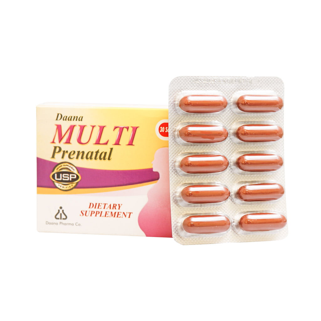 کپسول مولتی پریناتال دانا فارما 30 عدد