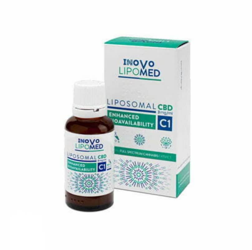قطره خوراکی لیپوزومال سی بی دی مدل C1 اینوو لیپومد 30 میلی لیتر