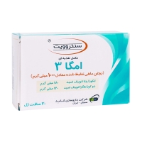 سافت ژل امگا 3 1000 میلی گرم سنتروویت 30 عدد