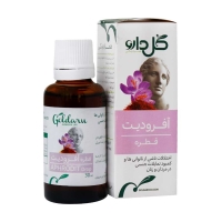قطره گیاهی آفرودیت گل دارو ۳۰ میلی ‎لیتر