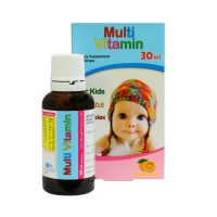 قطره خوراکی مولتی ویتامین هگمتان داروی غرب 30 میلی لیتر