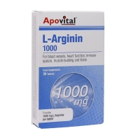 قرص ال آرژینین 1000 میلی گرم آپوویتال 30 عدد